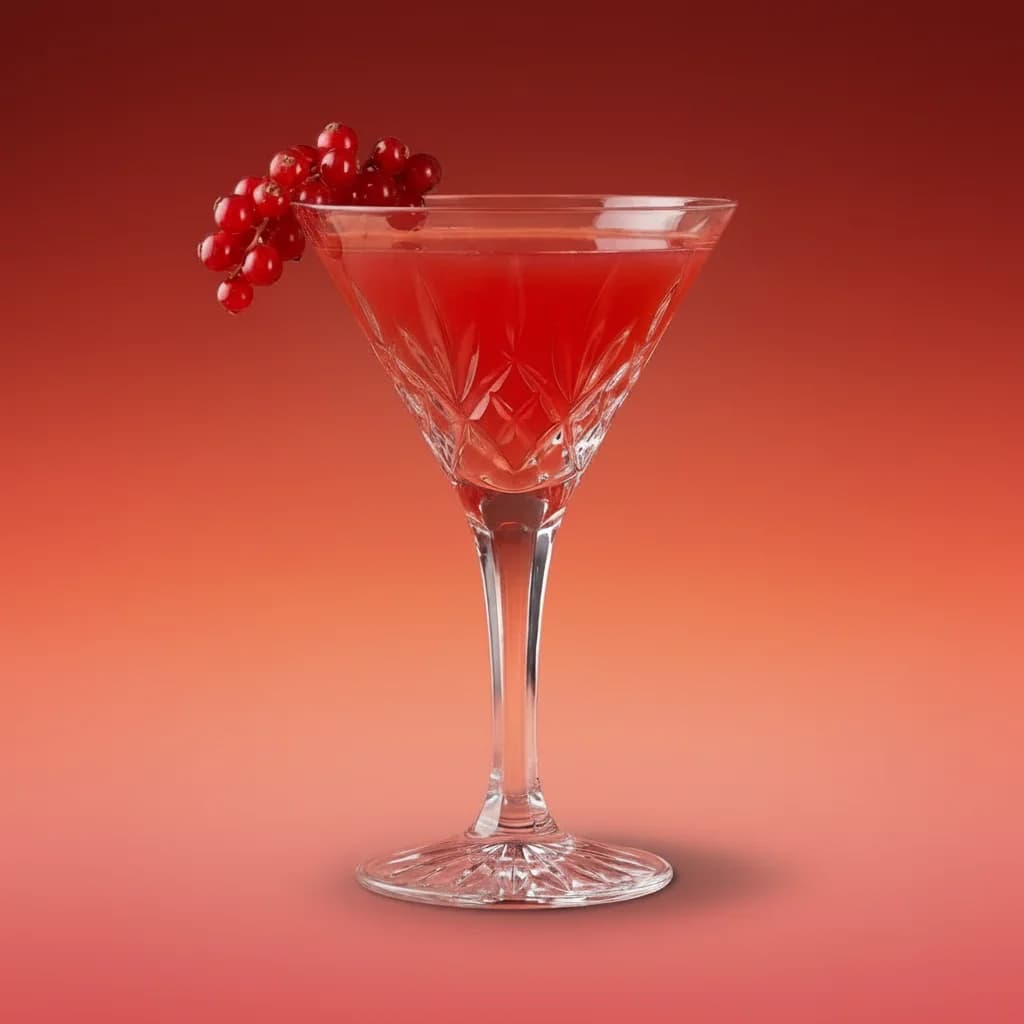 Red Rum Martini
