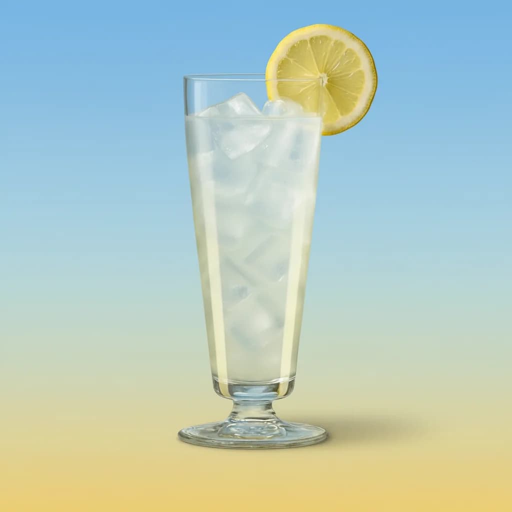 Gin Sling (low-calorie)