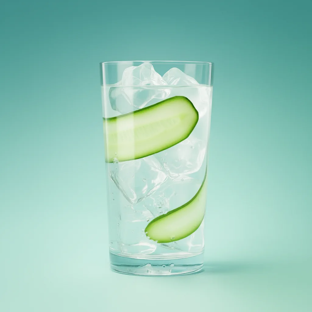 Cucumber Rum Collins