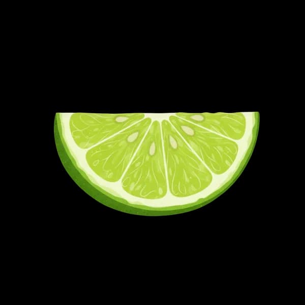 Lime wedge