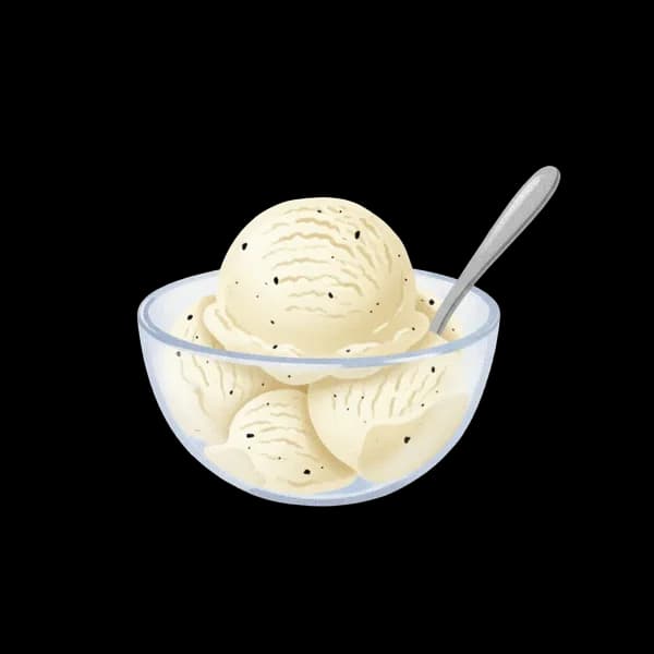 Vanilla ice cream