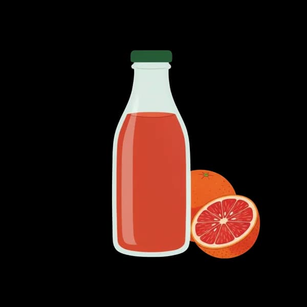 Blood orange juice