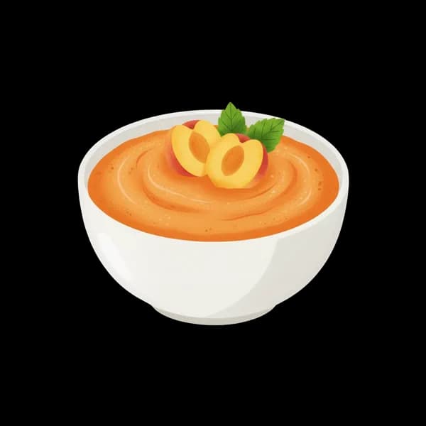 Peach purée
