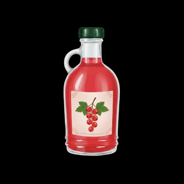 Redcurrant syrup