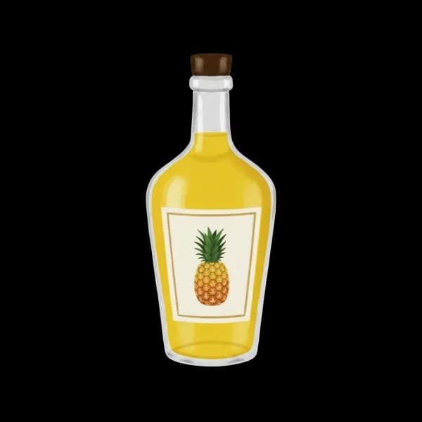 Pineapple liqueur