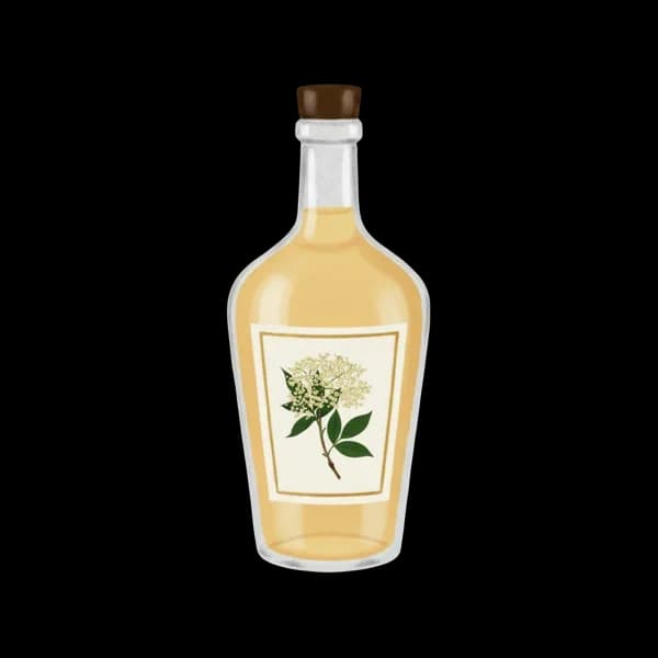 Elderflower liqueur