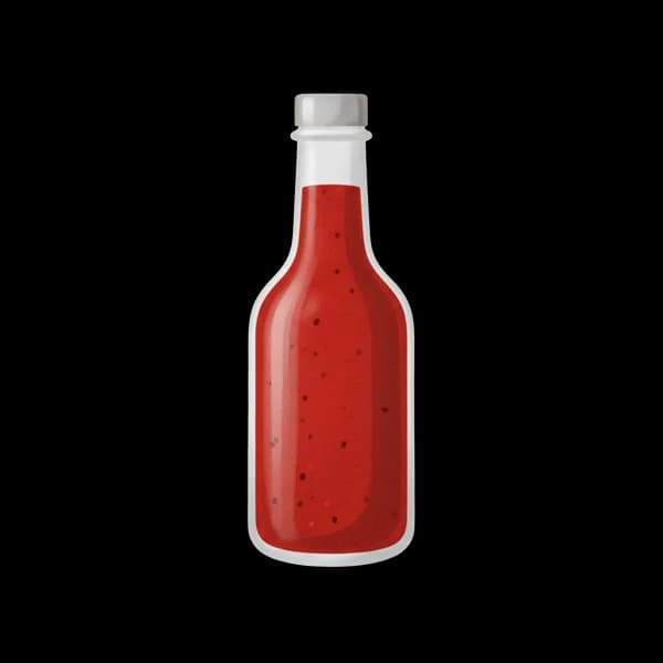 Hot pepper sauce (red vinegar-based)