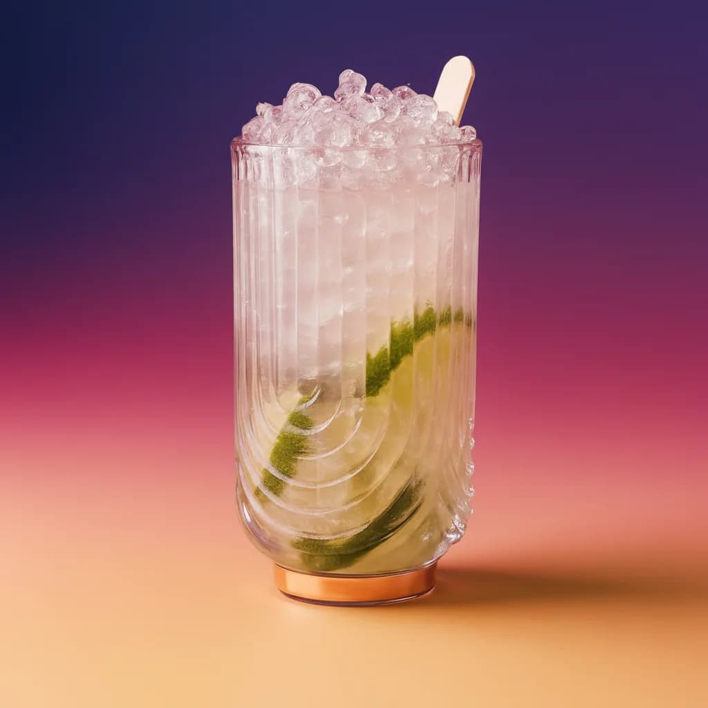 Melon and Apple Caipirinha