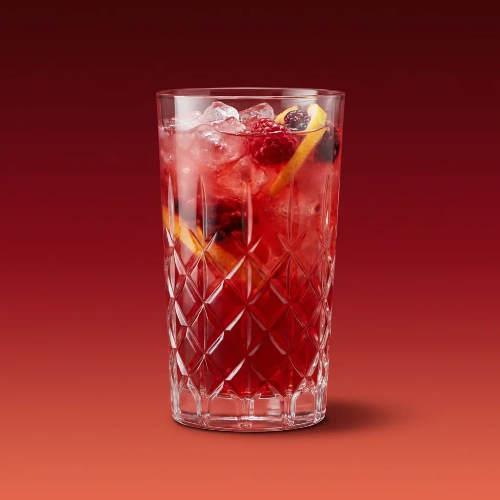 Blackberry Agave Caipirinha