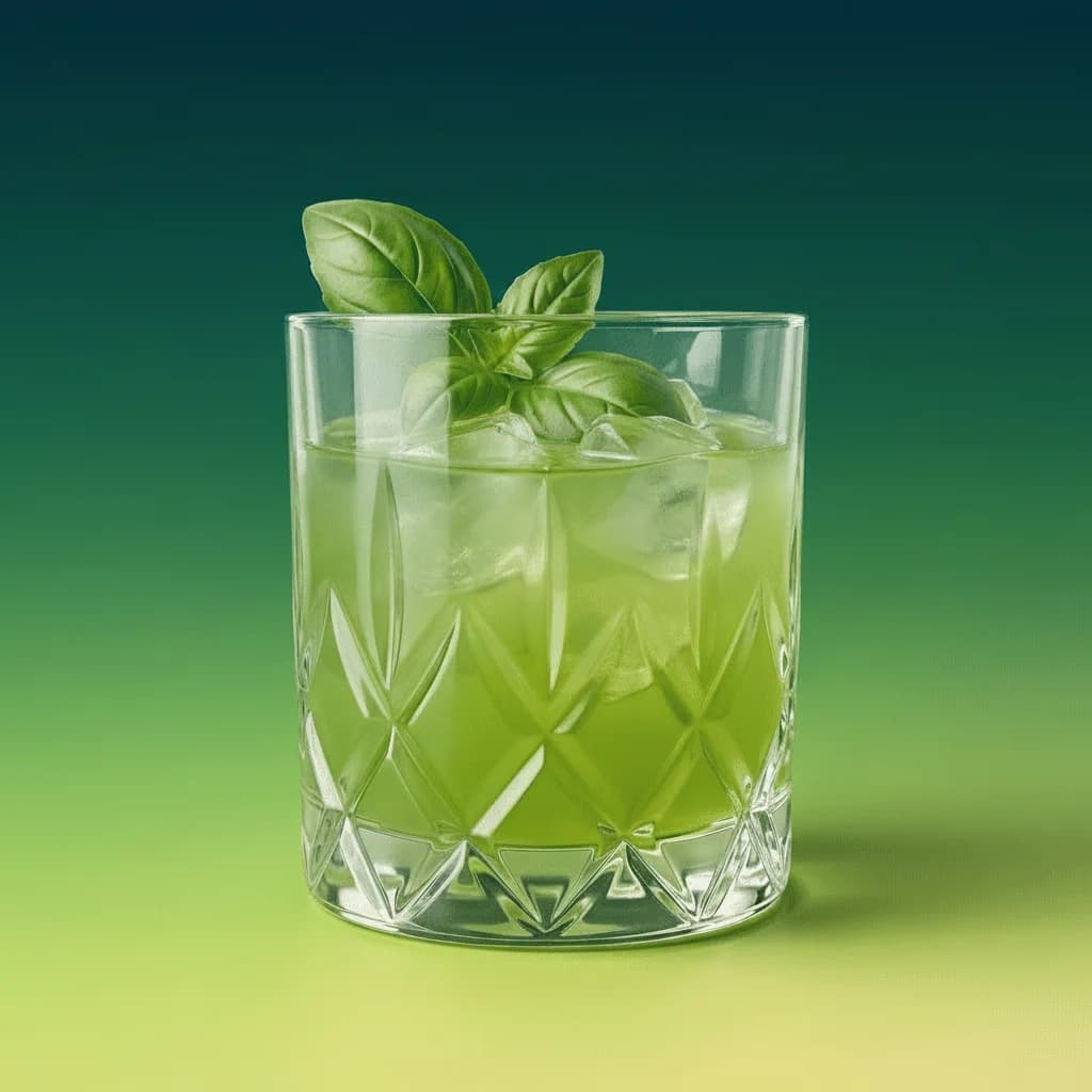 Gin Basil Smash (recipe No. 1)