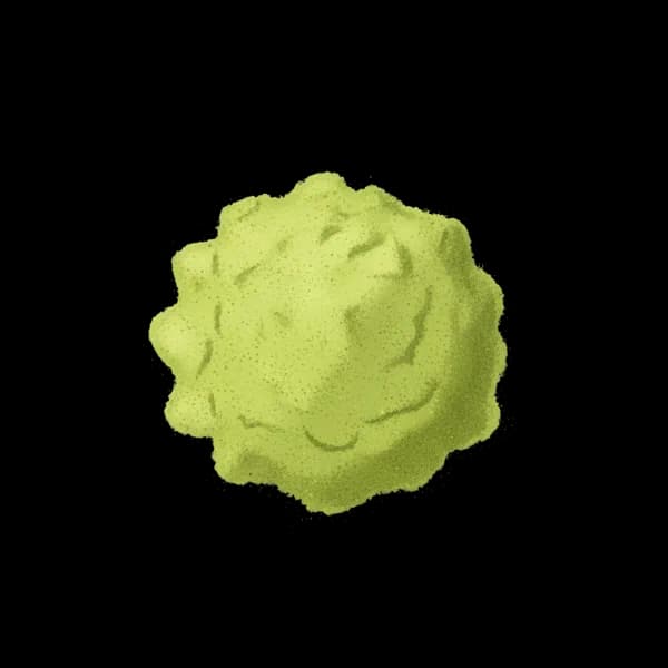 Dehydrated lime powder
