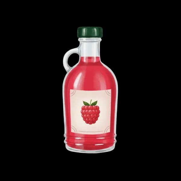 Raspberry syrup