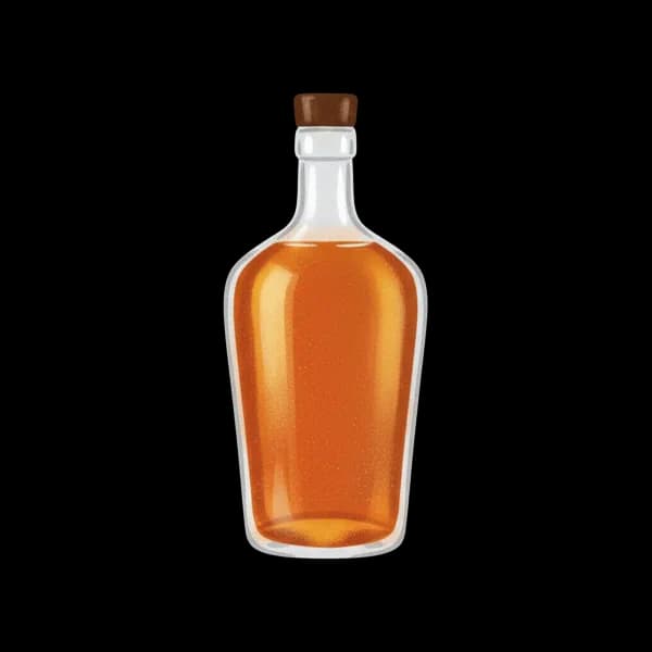 Apricot brandy liqueur