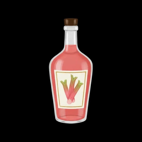 Rhubarb liqueur