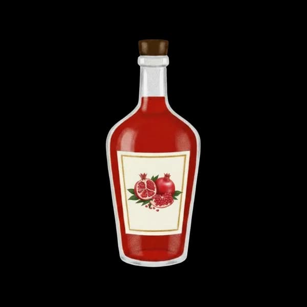 Pomegranate liqueur