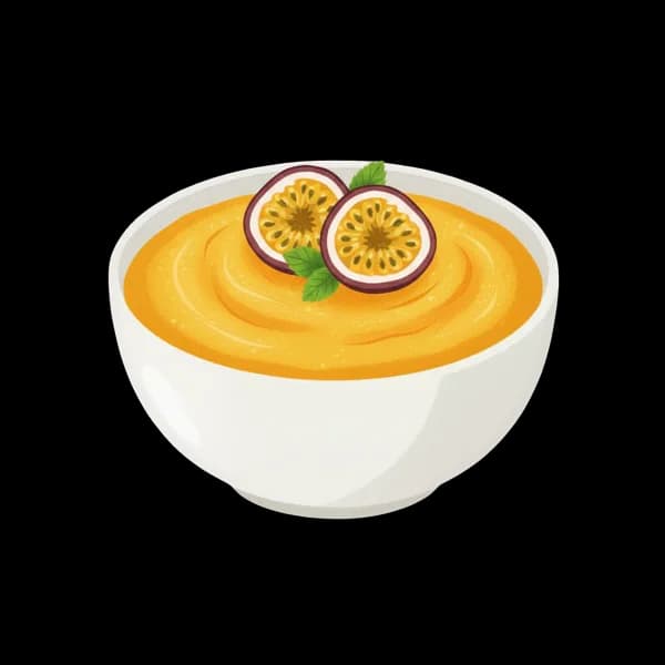 Passion fruit purée