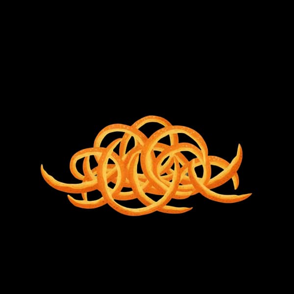 Orange zest