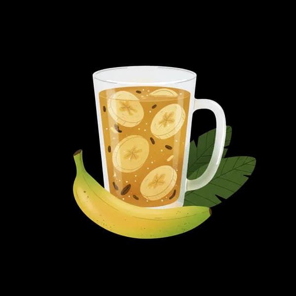 Banana tea