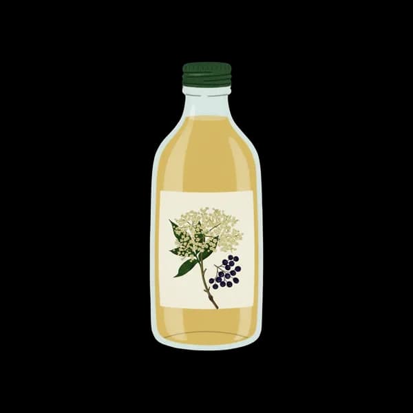 Elderflower cordial